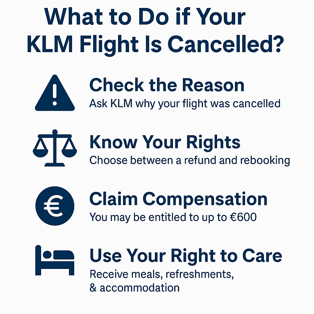 What to do if your flight is cancelled